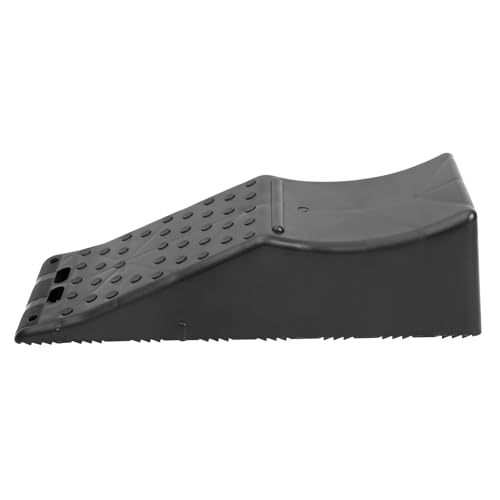 MaxxHaul 50979 Tandem Trailer Ramp (1Pc) – 5.5" Lift Height, 20,000 lbs Capacity, Non-Slip Durable PP Construction – Ideal for RVs, Campers, Trailers, and Tire Maintenance