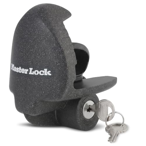 Master Lock Trailer Lock, Black Trailer Tongue Lock 379ATPY