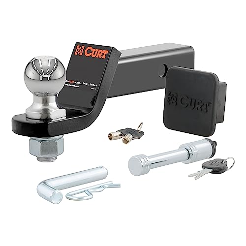 Curt 45534 Towing Starter Kit with 2" Drop Ball Mount